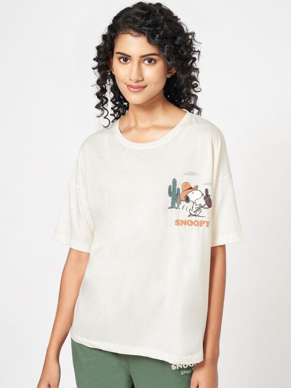 Printed Cotton Lounge Tshirts