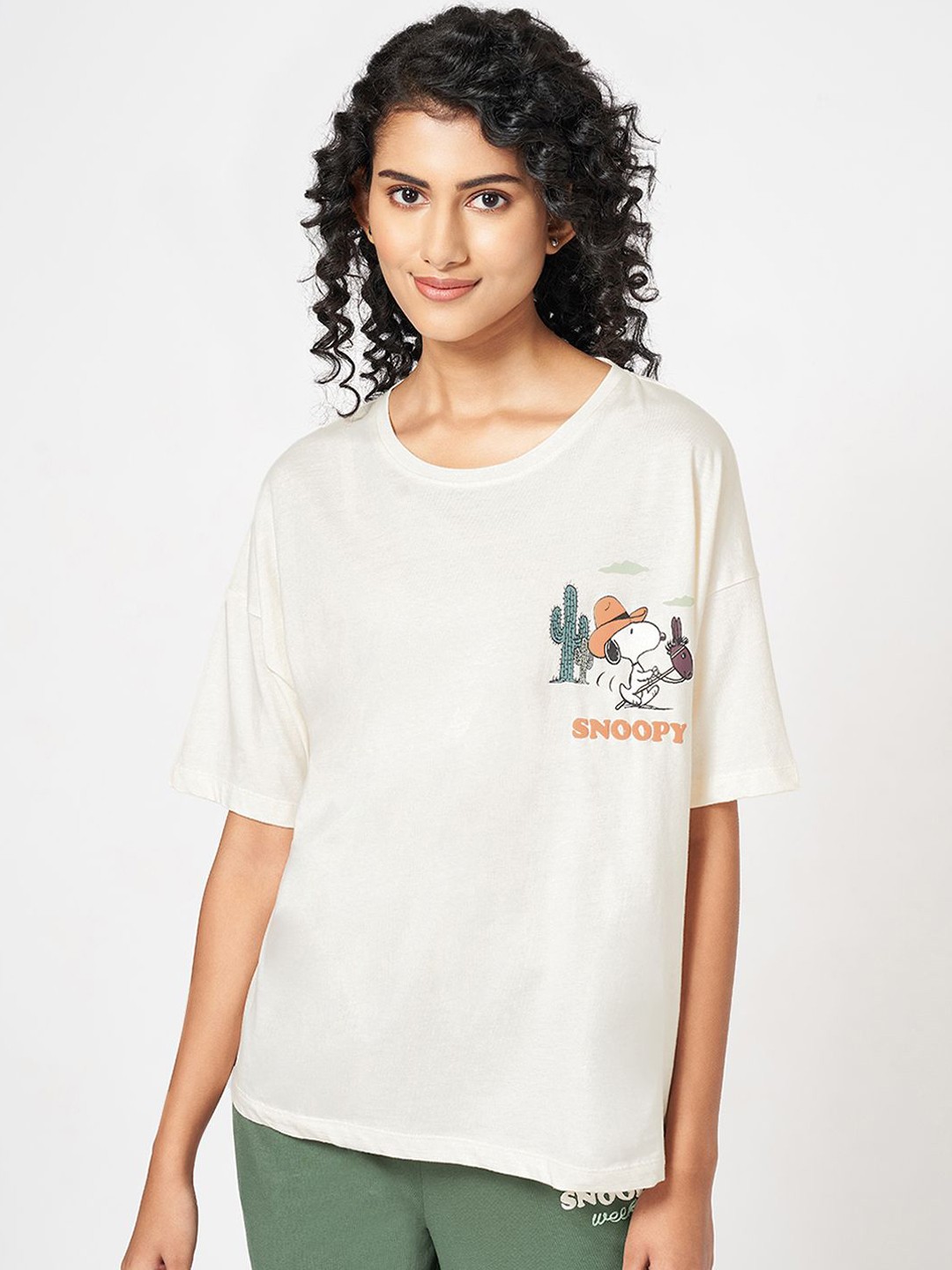 Printed Cotton Lounge Tshirts