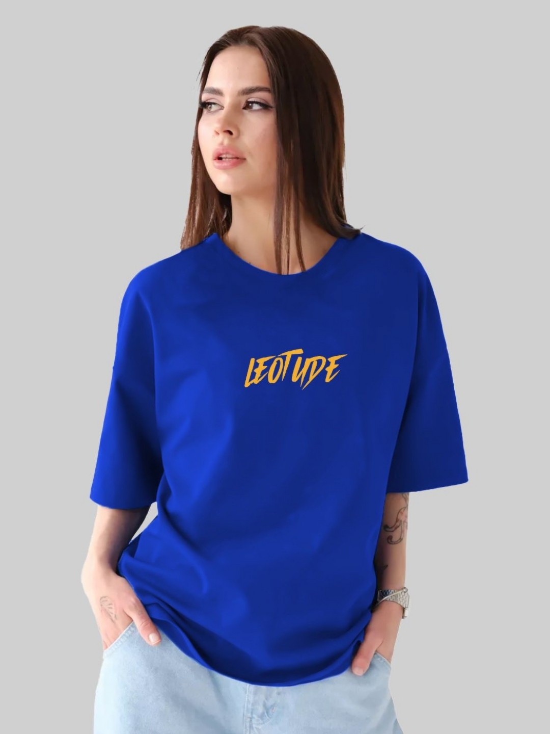 Graphic Printed Round Neck T-shirt