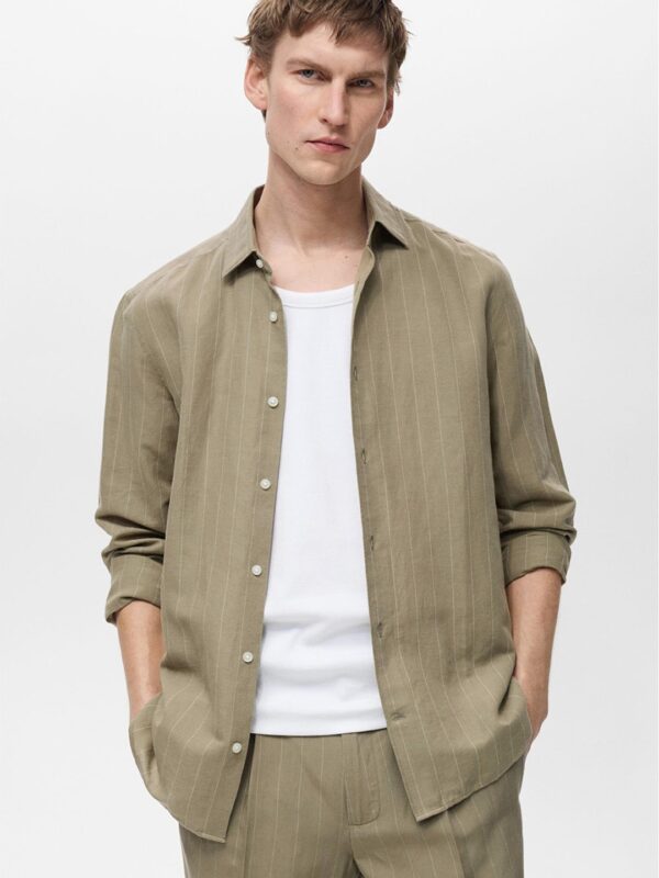 Cotton Striped Casual Shirt